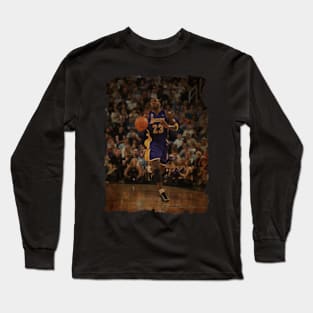 Mitch Richmond in Lakers Vintage Long Sleeve T-Shirt